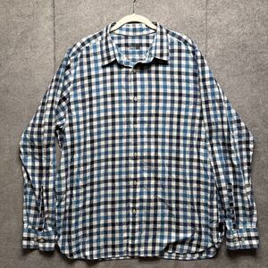 The‎ North Face Shirt Mens XL Plaid Checked Button Up Long Sleeve Performance